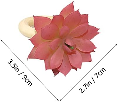 N/A טבעת אבזם טבעות טבעות שולחן אירוע פרחים חתונה מעודן קישוט קישוטים דקורטיביים מעודנים אבזמים