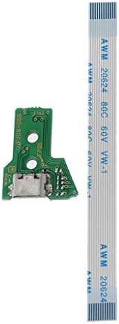 החלף את לוח יציאת הטעינה של USB עבור בקר JDS-055 PS4 בכבל Flex 12bin