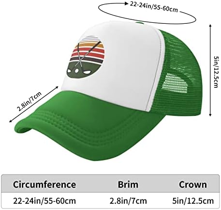 Ynhxyft וינטג 'מועדוני גולף כובע רשת כובע לגברים נשים, כובע משאיות מתכוונן כובע בייסבול