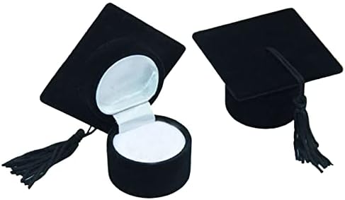 מארגן תכשיטים רכוב על קיר וולן 2023 קופסת תכשיטים סיום תכשיטים סיום ליום יום הולדת סיום רופאה כובע תיבת טבעת