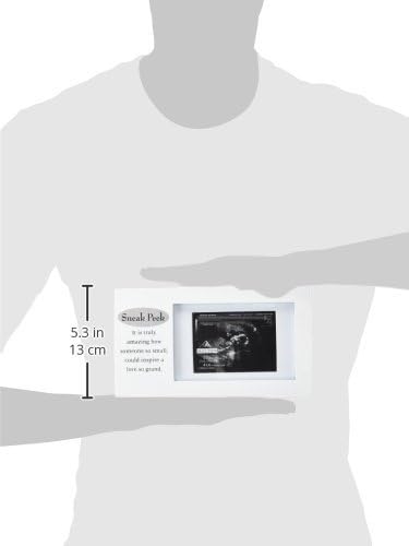 עיצובים בינלאומיים של מלדן מגניבים את מסגרת הנוער של Sonogram, 4x6, לבן