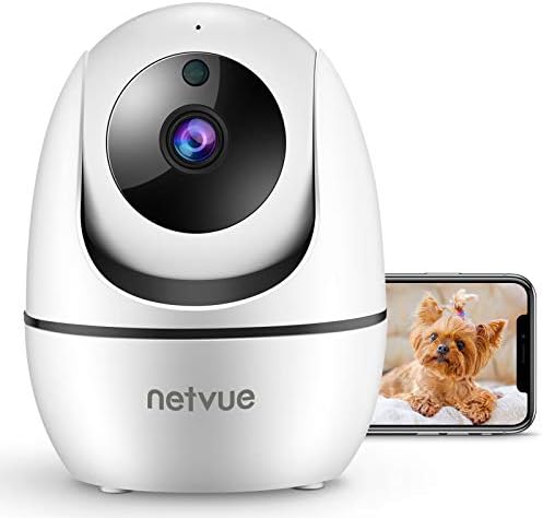 מצלמה מקורה של NetVue +מצלמת מעקב אבטחה חיצונית