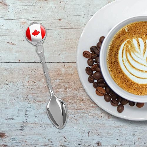 קנדה המדינה דגל חידוש אסיפה תה קפה כפית