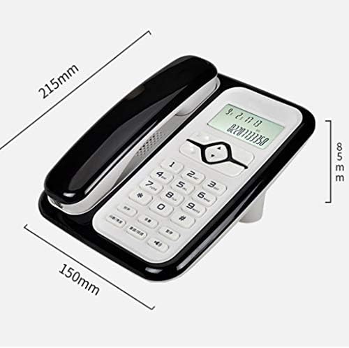 UXZDX Cujux טלפון כבלים - טלפונים - טלפון חידוש רטרו - מיני מתקשר מזהה טלפון, טלפון טלפון קבוע טלפון קבוע