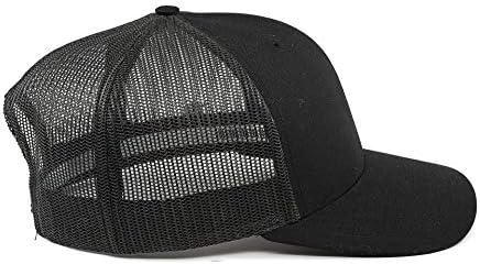 שטרות ממותגים' 10 פוליוויניל כלוריד 'וירג' יניה תיקון כובע מעוקל נהג משאית-מידה אחת מתאימה לכולם