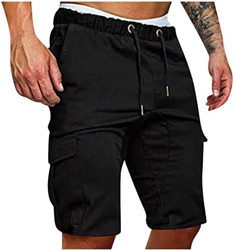 מכנסיים קצרים טקטיים של Wenkomg1 לגברים מכנסיים קצרים במצוקה מכנסיים טקטיים לבגדי עבודה חיצוניים