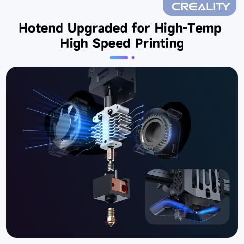 קריאליות רשמית אנדר 5 S1 מדפסת תלת מימד 250 ממ/שניות מהירות הדפסה עם פילוס אוטומטי של CR Touch,