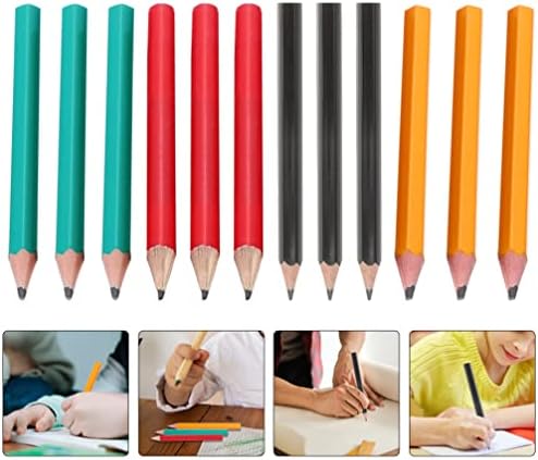 צעצועים 60 יחידות ילדים כותבים עפרונות עפרונות קצרים קטנים עפרונות פלסטיים צביעה עפרונות לצביעה