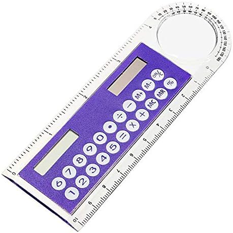 שולמין 3 ב 1 מחשבונים מיני כיס מחשבון בסיסי עם מחשבון סרגל סולארי מגדרי מחשבון שולחן עבודה