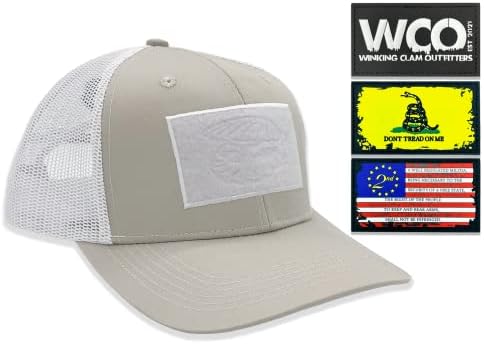 קורץ צדפה אאוטפיטרס אמריקאי דגל כובע צבאי כובע עם להחלפה כובע תיקוני לא לדרוך על לי טקטי נהג משאית כובע