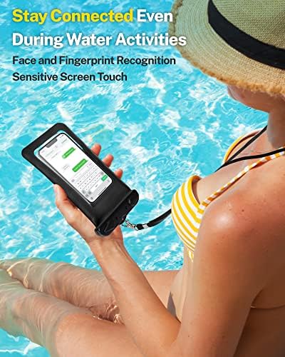 נרתיק טלפון עמיד למים צף - נרתיק טלפון עמיד למים-תיק יבש מתחת למים-נרתיק טלפון סלולרי עמיד למים עד 7.0
