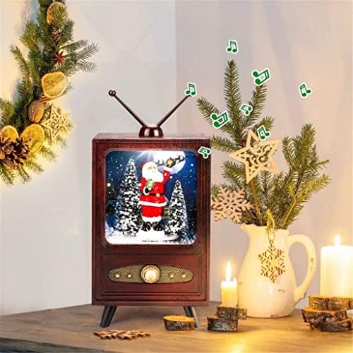 KLHHG MINI TV MUSICBOX תיבת מוסיקה לחג המולד פופולריות לתצוגה