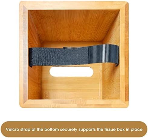 עיצוב ג'קוביה עיצוב במבוק מרובע רקמות מחזיק כיסוי מחזיק מכסה מחזיק קופסת מפיות מארגן מארגן