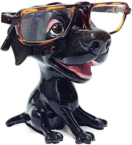 עמדת מחזיק משקפיים של Labrador Retriever Black