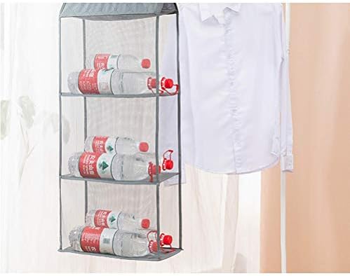 תליית תיק ארגונית דלת אחסון כיסים מתקפל עבור ברור שקיות מחזיק-אבק הוכחה ארון ארון ארנק שקיות