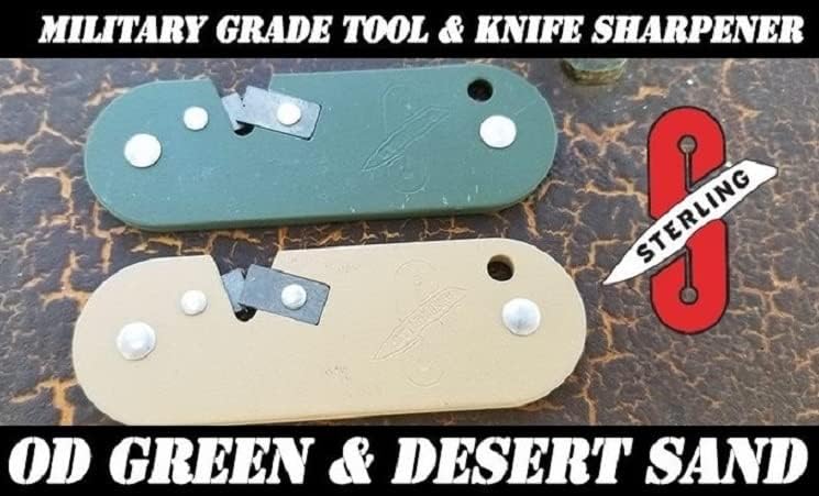 סכין מחדד סטרלינג-מחדדים, אוד ירוק