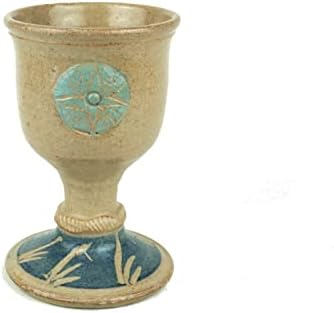 גביע המזבח הטקסי של הוקדאנס שמש כוכב של ירח סהר אינאנה גביע מקדש כלי אבן