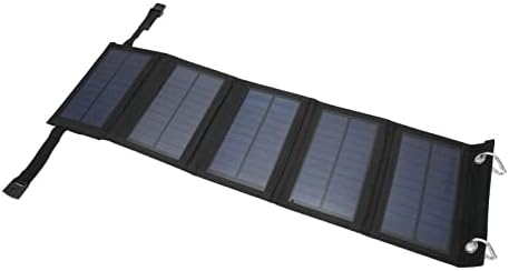 פאנלים סולאריים ניידים 10 וואט 5 וולט, פאנל סולארי מתקפל, מקור כוח פוליסיליקון, יעילות המרה גבוהה,