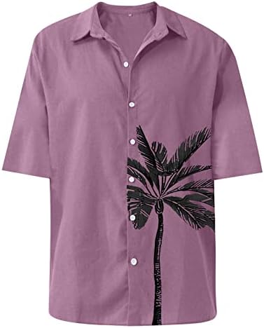גברים חולצת שרוול קצר הוואי חולצה קובנית קובנית גוויאברה קיץ חולצות חוף חוף