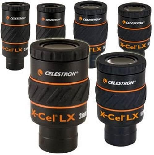 Celestron X-Cel-Cel LX Series עינית-1.25 אינץ '25 ממ 93426, שחור