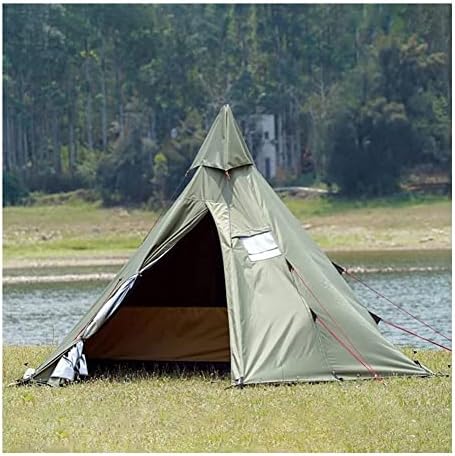 מאוהל האוהל של הייבינג מקלט נגד סופת רצועה אוהל קמפינג חיצוני אוהל יורט עם חור כיריים
