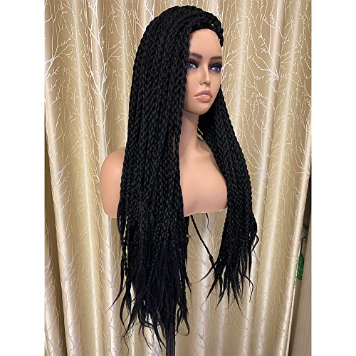 תיבת צמת קובני טוויסט סרוגה שיער 6 חבילה להתמודד מראש ישר עגול קולעת שיער הארכת עבור שחור נשים