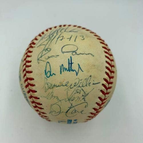 דרק ג'טר מריאנו ריברה טירון עונה 1995 קבוצת ינקיס חתמה על בייסבול JSA - כדורי בייסבול עם חתימה