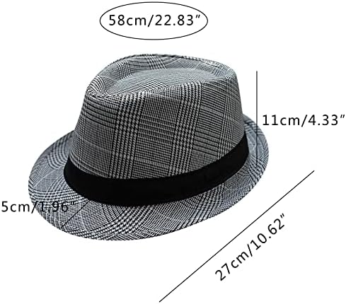 גברים ונשים רטרו כובע ג'אז הדפס מפוספס כובע שמש בריטי נסיעות שמש כובע נשים גדולות כובע