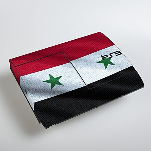 סוני פלייסטיישן 3 סופרסלים עיצוב עור דגל של סוריה מדבקות מדבקת עבור פלייסטיישן 3 סופרסלים