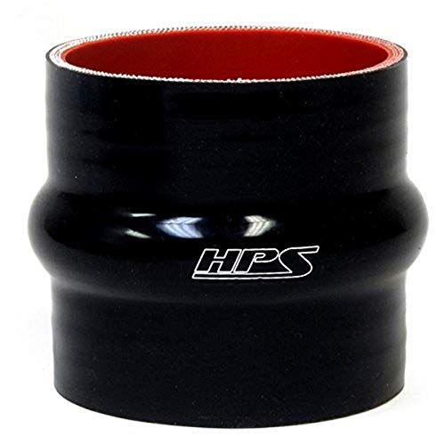 HPS 3 ID, 3 אורך, צינור מצמד סיליקון, חיזוק טמפ 'גבוה 4-שכבה, 60 psi max. לחץ, 350F מקסימום.