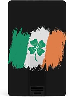 דגל אירלנד וינטג 'עם תלתן ברי מזל כונן USB 2.0 32G & 64G כרטיס זיכרון נייד עבור מחשב/מחשב נייד
