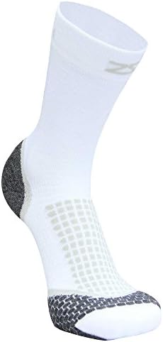 Zensah Grit Running Mini Crew Socks - צמר מרינו, פיתול לחות, ללא שלפוחיות - גרביים אתלטים לגברים ונשים