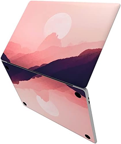 עור ויניל אלטרנטיבי עור תואם לאוויר MacBook 13 אינץ 'מק פרו 16 רשתית 15 12 2020 2019 2018 יער ערפל זריחה