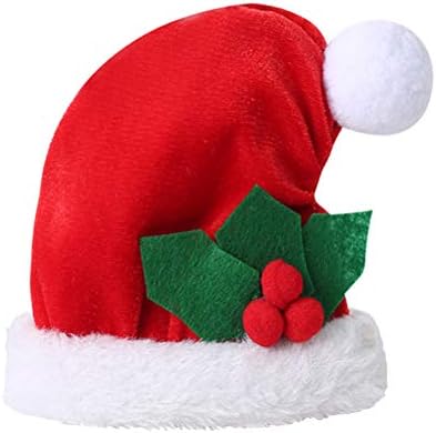 אדום חג המולד כובע עיצוב מפית מחזיק שקיות חג המולד יצירתי רקמות אחסון פאוץ עדין אחסון שקיות חג