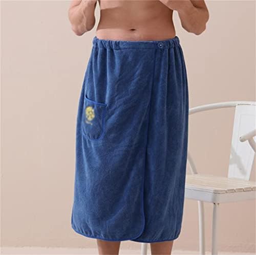 N/A גברים סופגים ללבוש מגבת אמבטיה לעטוף ללבוש מהיר לייבוש מהיר חצאית אמבטיה אלמוגים מגבת פליס מגבת