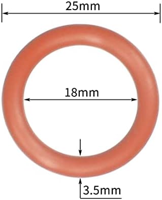 טבעת פייצ'או O-Type סיליקון טמפרטורה גבוהה טבעת אטומה תואמת לאביזרי ראש צלילה של GoPro מצלמת צלילה