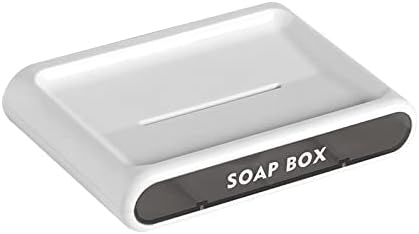 NA סבון קופסת סבון קופסת סבון שכבון כפול ניקוז חדר אמבט