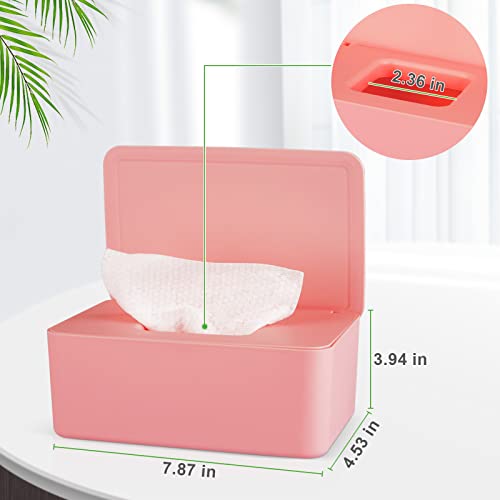 מחזיקי מגבונים של Frjjthchy קיבולת גדולה מגבונים מגבונים מגבונים לשימוש חוזר קופסת רקמות למארז לחדר אמבטיה בסלון