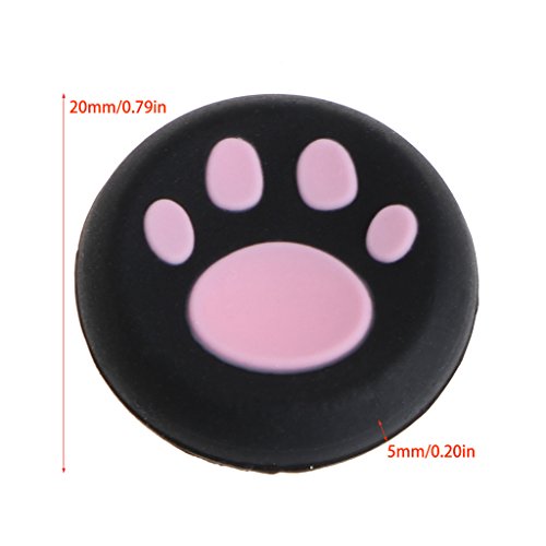 מנגקה - טופר חתול סיליקון 10 יחידות/הגדרת כובע אחיזת אצבע אצבע - לפלייסטיישן 4 ps4