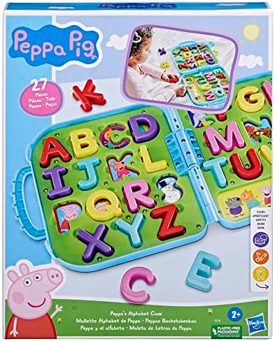 פפה חזיר פפה של האלפבית מקרה, א. ב. ג צעצועים, פאזל בגיל רך צעצועי עבור 3 ילדים בני שנה ומעלה