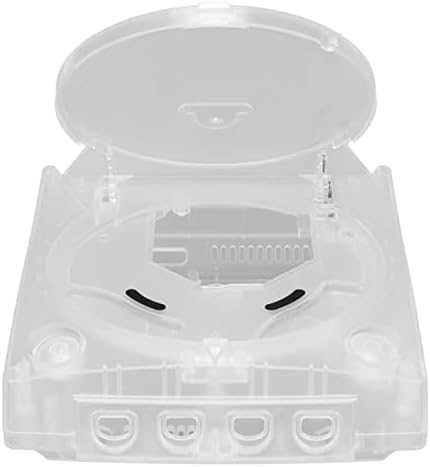 מעטפת דיור מפלסטיק, רטרו הגנה מלאה דיור שקוף ספיגת הלם מוצק קשיות גבוהה עבור Sega Dreamcast DC