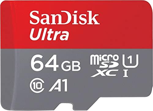 64GB SanDisk Ultra microSD UHS-I כרטיס Chromebook מוסמך - עובד עם ה-Chromebook עם SanDisk MobileMate