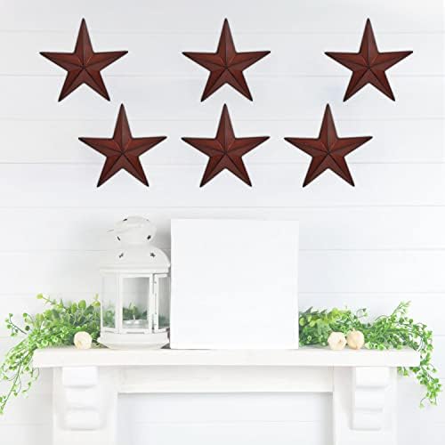 Coozzyhuor 6 （6 חלקים אדומים Barn Barn Star Stars Texas Star
