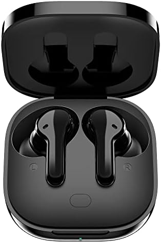Qcy T13 אוזניות אלחוטיות אמיתיות Bluetooth 5.1 אוזניות בקרת מגע עם מארז טעינה אוזניות סטריאו אטומות למים אוזניות