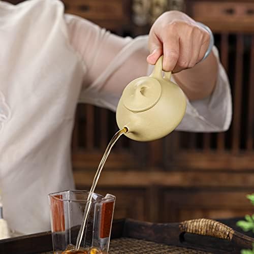 סילין זישה סיר תה קטן 5.4oz, סיני yixing yixing חימר תוצרת קומקום בעבודת יד, Brew kung fu יצרנית תה עלים רופפת