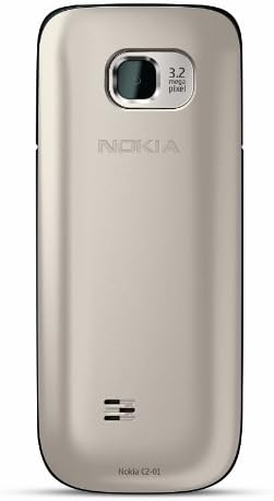 Nokia C2-01.5 טלפון GSM נעול עם מצלמה של 3.2 מגה פיקסל ונגן מוסיקה וידאו-U.S. גרסה עם אחריות