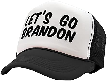 בוא נלך ברנדון-פי. ג 'יי. בי לעזאזל ג' ו ביידן כדורגל מזמור - וינטג ' בסגנון רטרו נהג משאית כובע כובע