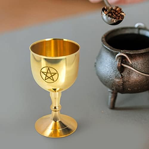 קבילוק בציר דקור זכוכית שתיית משקפיים בודהיסטי מציע כוס גביע גביע בציר יין כוס מתכת משקאות כוס גביע נחושת