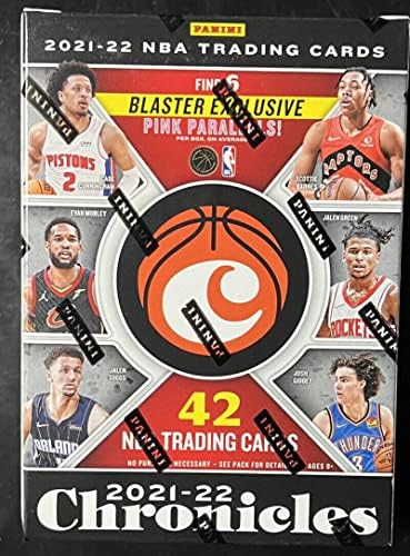 2021-22 Panini Chronicles NBA מפעל כדורסל אטום Blaster Box 42 קלפים 6 חבילות של 7 קלפים. מצא 6
