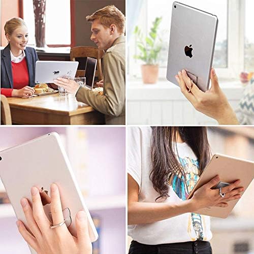 Zostland Sliuction Smile לבן טבעת טלפון ענן, אוניברסלי 360 ° טלפון מתכוונן מארז אצבעות אחיזת אצבעות שולחן כתיבה